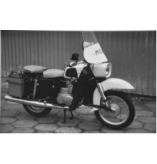 Motorcycle windshield for MZ 250 TS 2