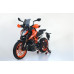 Motorcycle windshield KTM 125 Duke NAKED