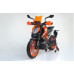 Motorcycle windshield KTM 125 Duke NAKED
