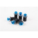 Motorcycle windshield mounting screw