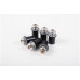 Motorcycle windshield mounting screw