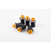 Motorcycle windshield mounting screw