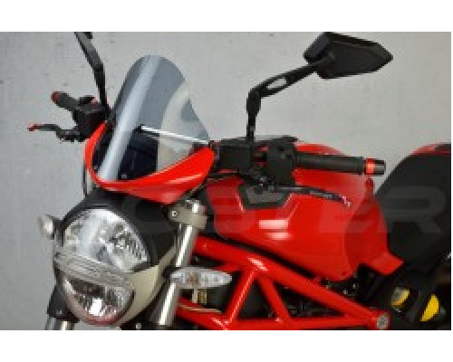 Motorcycle windshield DUCATI Monster 1100 Model II RACING Motorcycle windshield DUCATI Monster 1100 Model II RACING