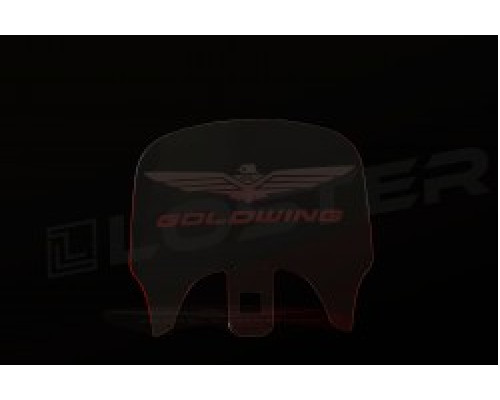 Rear window with engraving HONDA GL 1800 Gold Wing (41cm)