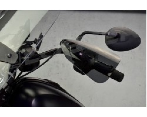 Indian Chief Dark Horse Bobber Hand Deflectors