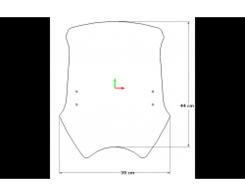 Universal motorcycle windshield U2T Universal motorcycle windshield U2T