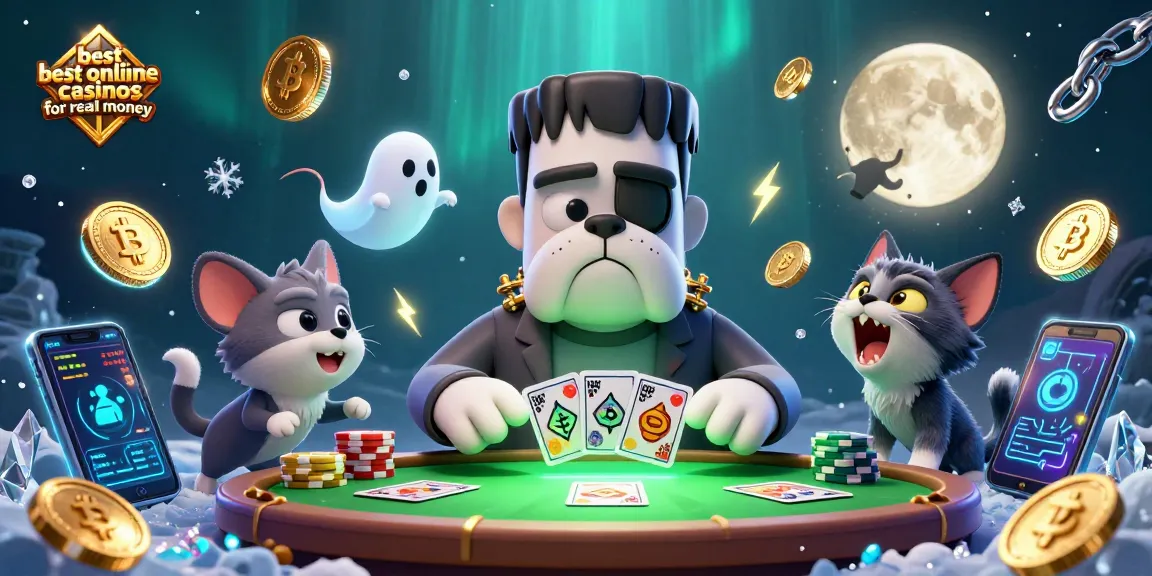 Engage with the best online casinos for real money in this vibrant, action-packed casino scene.